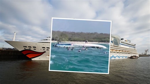 Horror auf Kreuzfahrt!: Boot mit deutschen AIDA-Touristen kentert vor Karibik-Küste