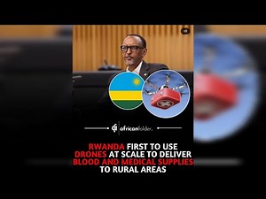 RWANDA’S DRONE HEALTHCARE MIRACLE! [How Zipline Saves Lives in 30 Minutes]