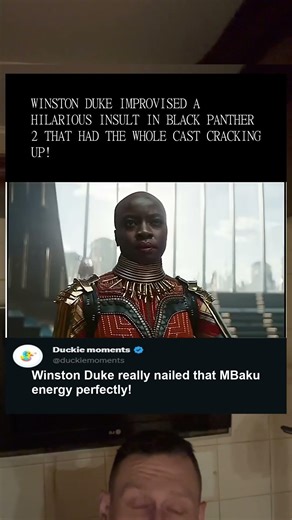 Winston Duke’s Hilarious Black Panther Habit! 🥕🎬