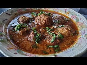 Kofta Salan | Meatball Curry Recipe
