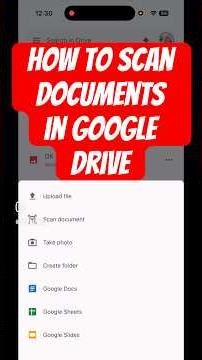 How to scan documents in Google Drive #30daysuperfans #teachertechtips #edtech