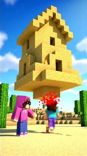 Phá nhà các troll ghệ bạn #funny #minecraft