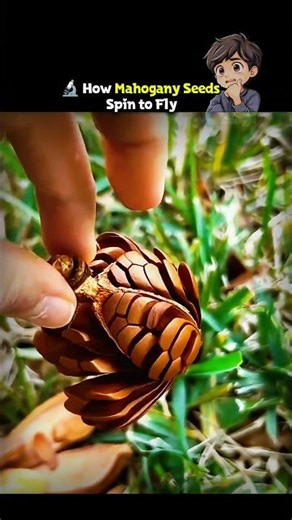 These Seeds Fly Like Tiny Helicopters 🤯🌳