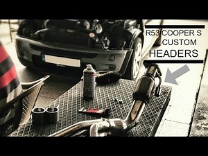 MINI Cooper S (R53) Custom Headers Sound Before & After Comparison