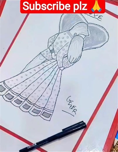 how to drawing a couple's | easy drawing for beginners | drawing #shortsfeed #shorts #youtubeshorts