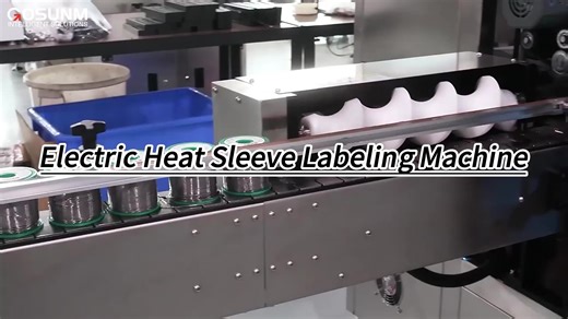 Water Bottle Shrink Sleeve Labeling Machine Automatic Shrink Sleeve Printing Label Machine for Cans