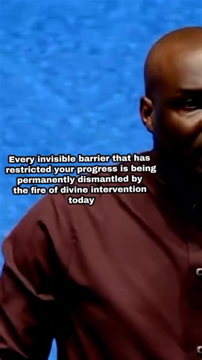 I forbid you from going up and down. Every invisible barrier that has restricted your progress is being permanently dismantled by the fire of divine intervention today #propheticdeclaration #christiantiktok #apostlejoshuaselman #koinoniaglobal #prayer