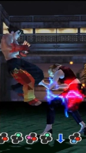 Jin Kazama's Combo 4 #tekken3king #tekken7 #heihachi #tekken3 #kingtekken3 #tekken3forcemode #gaming
