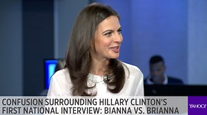 20K views · 26 reactions | Bianna vs. Brianna: Yahoo Anchor Bianna Golodryga talks about the Hillary Clinton interview that didn't happen after a mix-up over names. | Yahoo News | Facebook