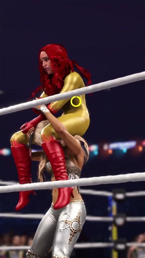Maxxine Dupri vs Fire Starr #2 #shorts #wwe #wwe2k25