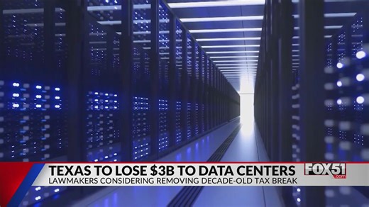 Texas is giving data centers more than $1 billion in tax breaks each year