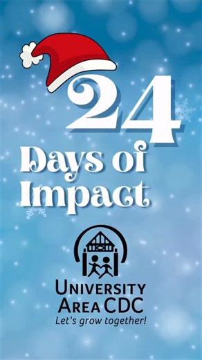 4 comments | ⛳️ 24 days of impact  Day 6: What impact does the Get Moving program have on the community? Over 500 adults and 200 children participate in our free fitness classes, sports programs, and cooking classes! If you or your child would like to Get Moving, visit uacdc.org/getmoving to fill out our interest form today! | University Area CDC | Facebook