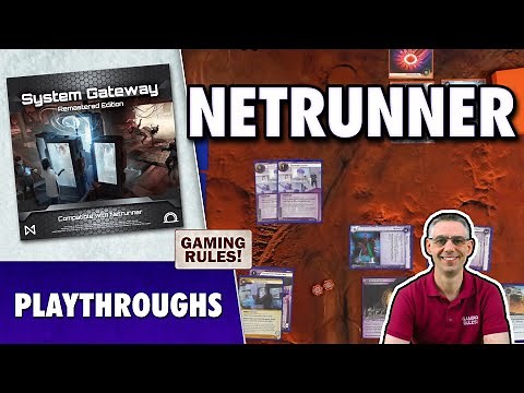Netrunner from Null Signal Games - Playthroughs