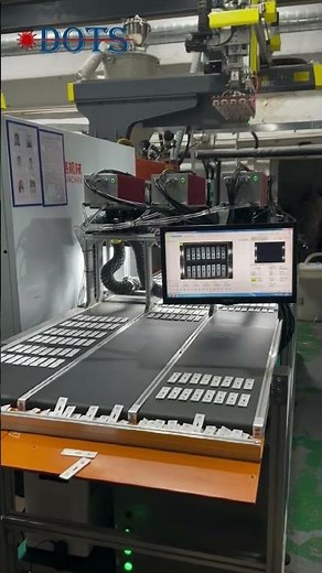 UV Laser with Automation CCD Vision System #dotslaser#automation#ccdvision