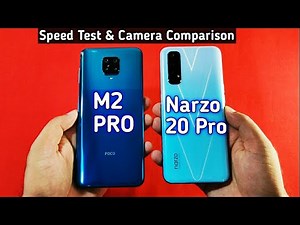 Realme Narzo 20 Pro Vs Poco M2 Pro Speed Test, Multitasking Comparison | Camera Comparison |