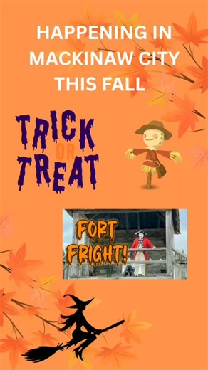 Mark your calendars... Fall Events happening in Mackinaw City! Fun for the whole family. | Mack City Chips