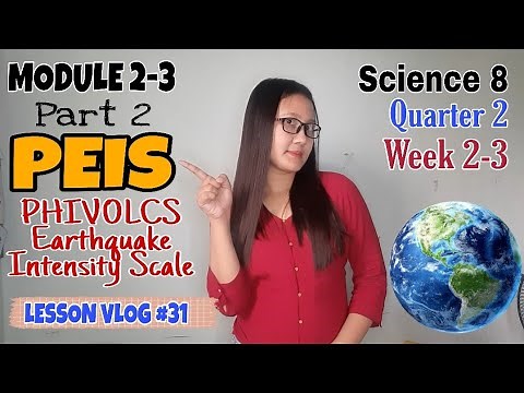 SCIENCE 8 Q2 Module 3. What is PEIS? PHIVOLCS Earthquake Intensity Scale