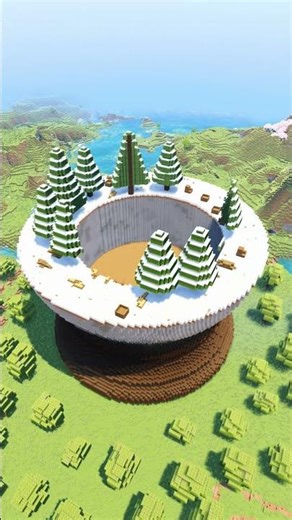 Minecraft Easy Christmas Starter House Build Timelapse #minecraft #minecraftbuilding