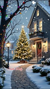 Glowing Christmas tree and snowy day. ✨❄️🎄 #CapeCodChristmas #CapeCodCottage #SnowyCapeCod #ChristmasByTheCoast #WinterWonderland #HolidayPostcard #SnowCovered #CozyCapeCod #ChristmasMagic #SnowyRetreat #FestiveSeason #SnowyEscape #CapeCodCharm #WinterVibes #HolidayMagic #SeasonOfJoy #CapeCodStyle #SnowyNights #RusticCharm #PostcardPerfect #ChristmasSpirit #HolidayVibes #SnowDayFeels #MagicalChristmas #WinterReels #SantaDaily | Santa Daily