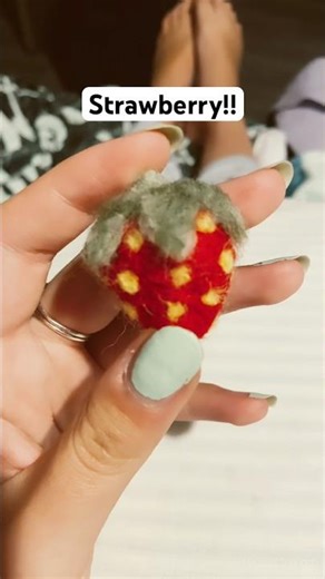 What I made in 2 hours of needle felting