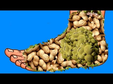 ASMR Foot Cleaning Animation | ASMR Massage and Spa Therapy