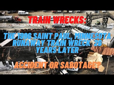 Train Wrecks: The 1996 Saint Paul, Minnesota Runaway Train Wreck 26 Years Later
