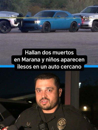 Un doble homicidio está bajo investigación en Marana, cerca de Silverbell Rd y Cortaro Rd. La policía encontró a un hombre y una mujer sin vida en escenas relacionadas, y también localizó a dos niños ilesos cerca del lugar. #marana #arizona #niños #noticiastiktok