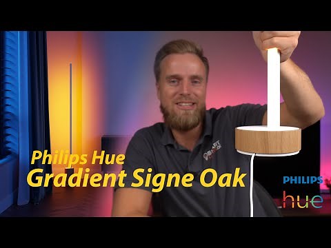 Neues Oak Modell: Philips Hue Gradient Signe Oak im Test