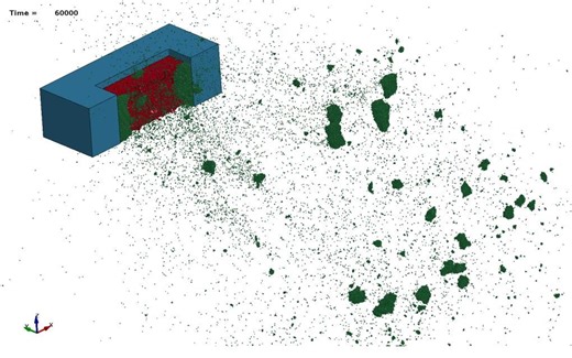 LS-DYNA 中离散单元法以及粒子爆破法的使用