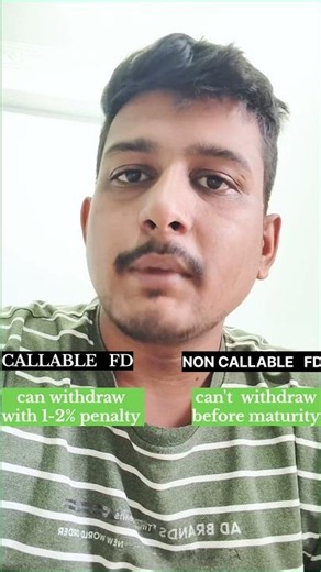 Callable FD vs Non-Callable FD: 0.85% का फायदा! 💰 | #shorts