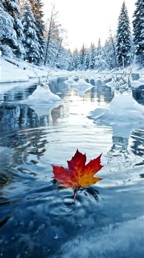 River Freeze Mid-Flow Explained