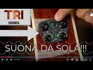 Non è la solita chitarra acustica: questa ha effetti e bluetooth! Eko Guitars serie TRI