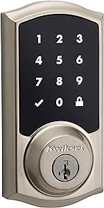 Kwikset SmartCode 916 Series Zigbee Touchscreen Deadbolt, Satin Nickel (99160-008)