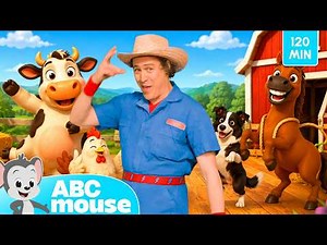 🚜 Farm Fun Brain Break and More! 🎶 | 2-Hour Educational Songs and Stories for Kids | ABCmouse