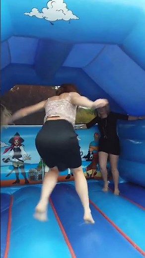 Bouncy castle babes
