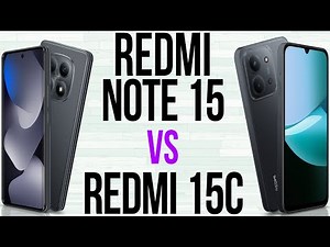 Redmi Note 15 vs Redmi 15C (Comparison & Prices)