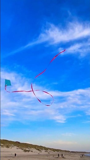 Lenkdrachen mit Schwanz