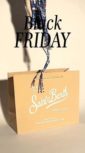 ✨ Beachwear, bags, knitwear: MC2 Saint Barth's Black Friday allows you to multiply your style. Take advantage of promotions with up to 50% off. 🛒 Add to your cart to see the final price. | MC2 Saint Barth