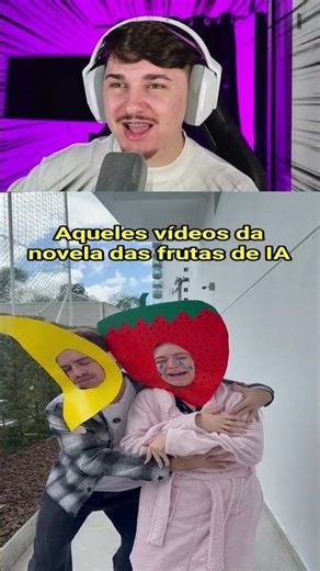 Those videos from the AI ​​fruit soap opera 😂🥲 IB @RickSantinaoficial