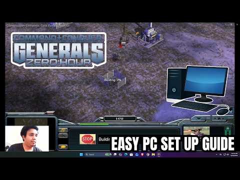 GENERALS ZERO HOUR EASY PC SET UP GUIDE | GamingHub