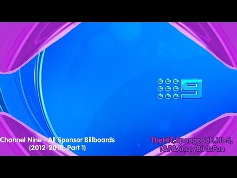 Nine Network Australia | All Sponsor Billboards Compilation | (2012-2015, Part 1)