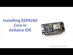 Installing ESP8266 (NodeMCU Board) in Arduino IDE