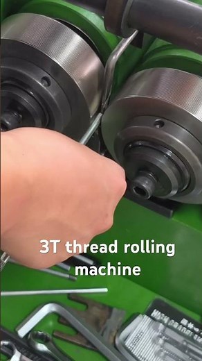 3T thread rolling machine #knurling#screws#machine#mechanical#cnc#factory#foryou
