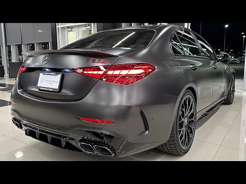 2025 Mercedes-AMG C 63 S E PERFORMANCE Sedan Walkaround | Sound, Interior & Exterior Review