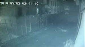 Surveillance video shows 7-year-old autistic girl survives fall out of fourth-story window. READ MORE: http://bit.ly/1OcCIxL | LOCAL 12, WKRC-TV