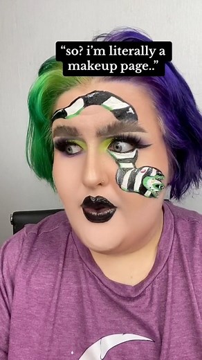 OMG nooo my makeup looks so unnatural, how sad 🤭😏 #makeup #makeuplooks #halloween #halloweenmakeup | Abi Drinkell