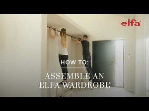 How to: assemble an Elfa wardrobe