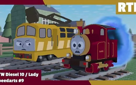 ［搬运］Lady And Diesel 10 Chase | ThomToys World Speed Art #9