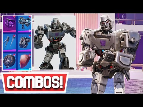 *NEW* BEST MEGATRON SKIN COMBOS [TRANSFORMERS PACK]! | Fortnite