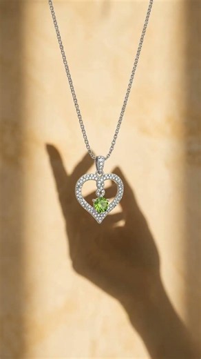 TRYNDI Infinity Birthstone Necklace 💚 A Symbol of Forever